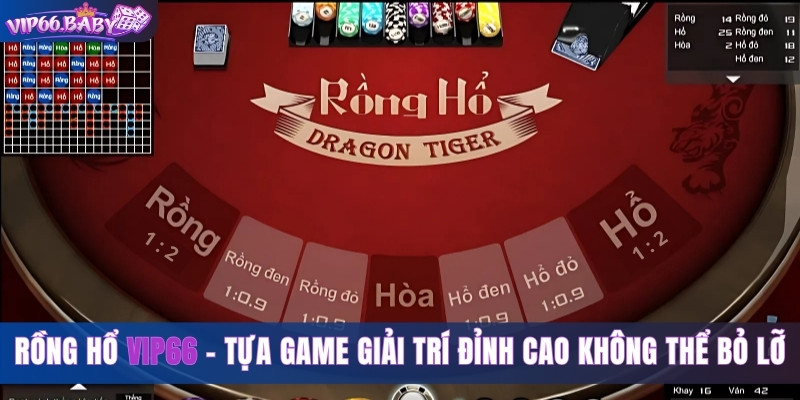 Rồng Hổ Vip66 - Tựa Game Giải Trí Đỉnh Cao Không Thể Bỏ Lỡ