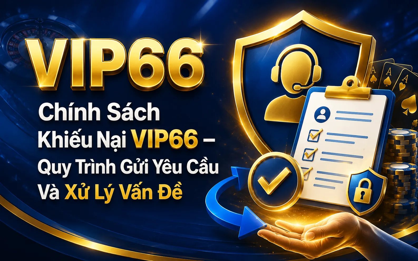Chính Sách Khiếu Nại VIP66 – Quy Trình Gửi Yêu Cầu Và Xử Lý Vấn Đề 1 Chính Sách Khiếu Nại VIP66