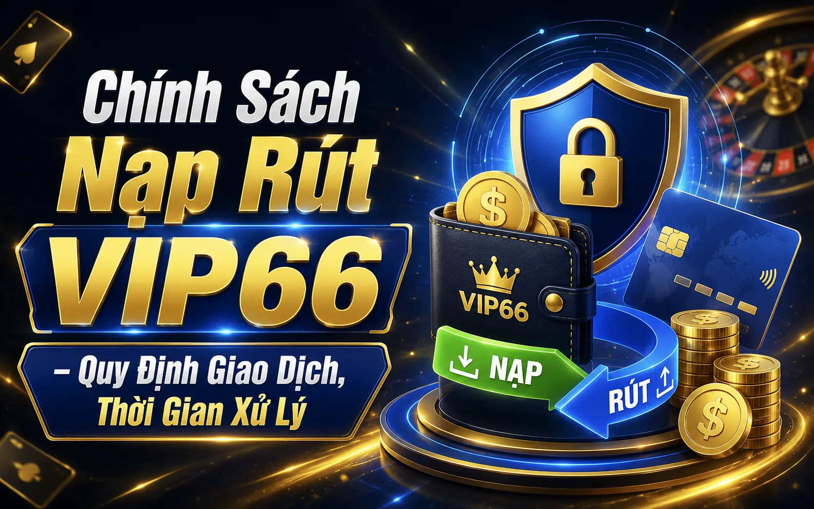 Chính Sách Nạp Rút VIP66 – Quy Định Giao Dịch, Thời Gian Xử Lý 1 Chính Sách Nạp Rút VIP66