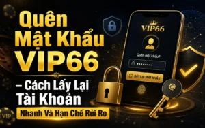 Khi nào cần lấy lại mật khẩu VIP66?