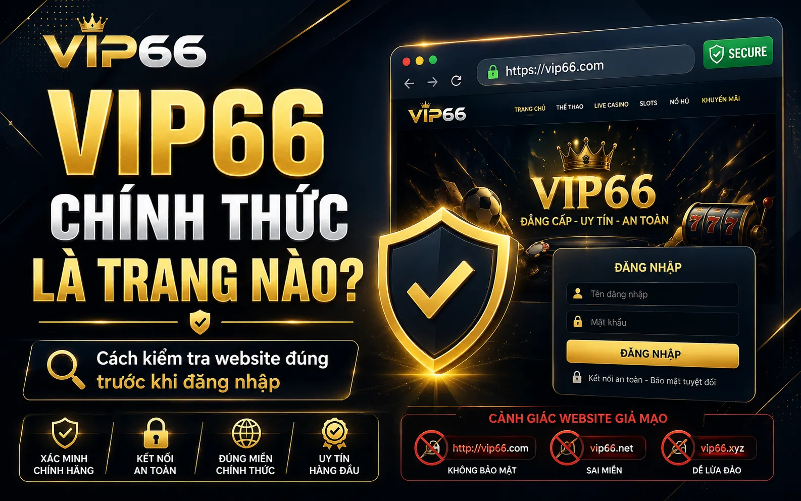 VIP66 Chính Thức Là Trang Nào
