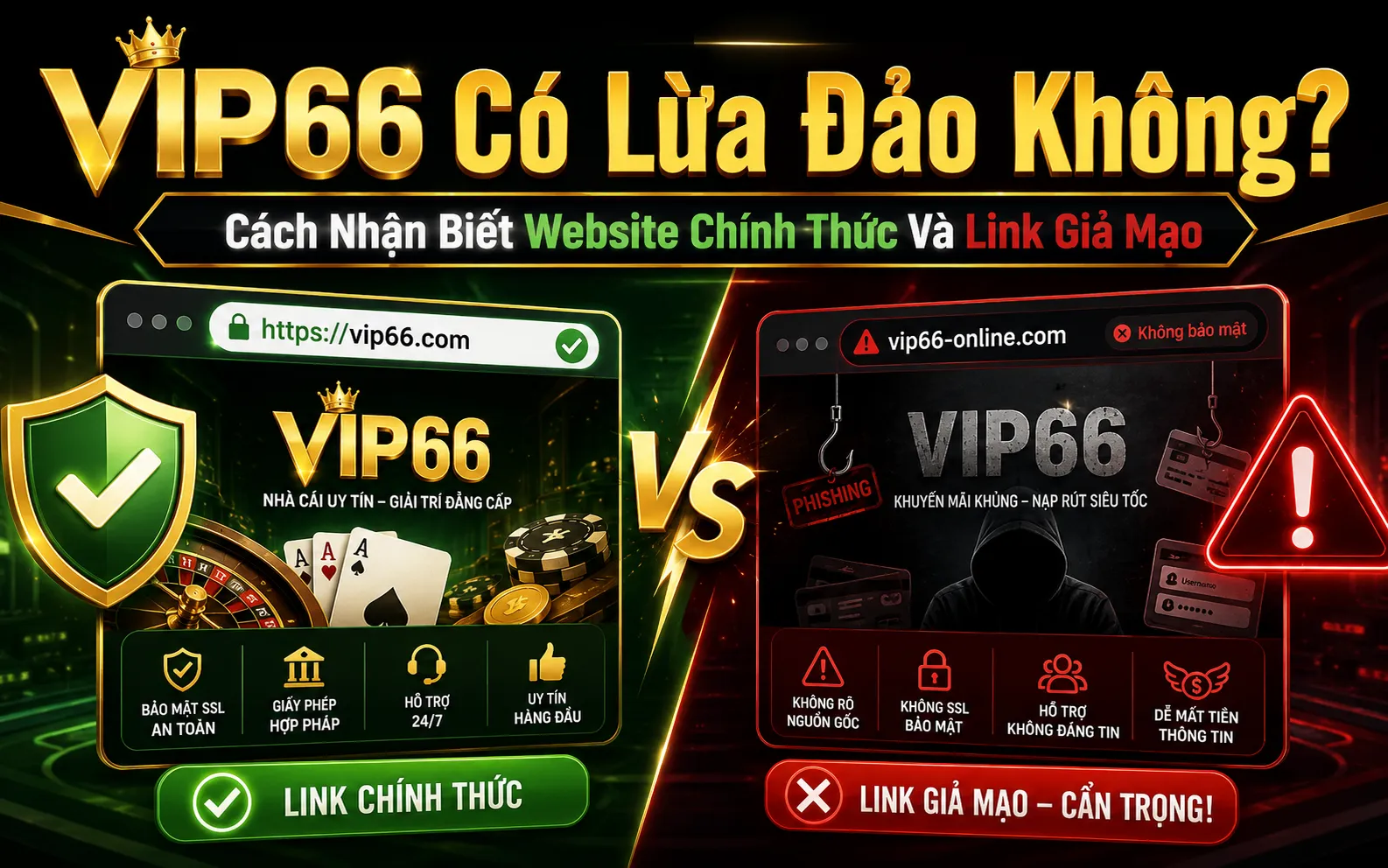 VIP66 có lừa đảo không