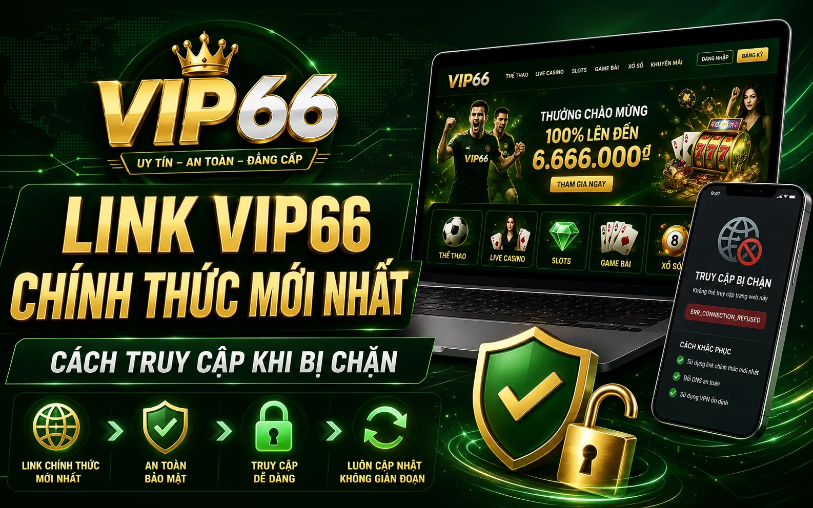 Link VIP66 Chính Thức Mới Nhất – Cách Truy Cập Khi Bị Chặn 1 Link VIP66 Chính Thức Mới Nhất – Cách Truy Cập Khi Bị Chặn